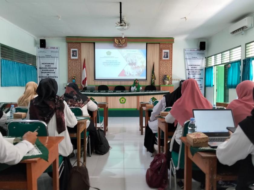 Tiga Guru MTsN 3 Sleman Ikuti Bedah Penyelenggaraan TKA Tahun 2025