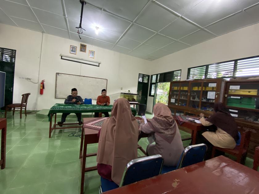 Panitia LDK MTs Negeri 3 Sleman Gelar Rapat Koordinasi