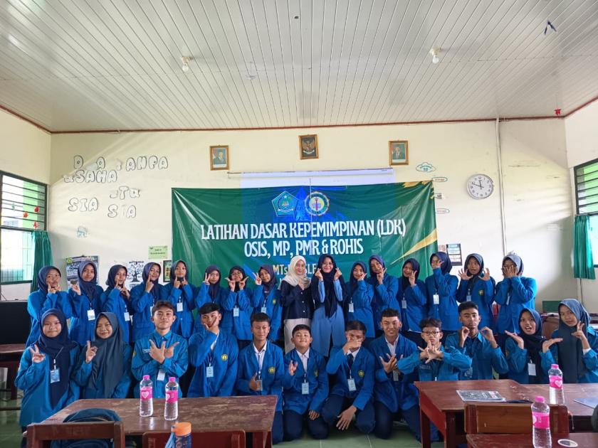 Bekali Calon Pemimpin Masa Depan, MTsN 3 Sleman Gelar LDK OSIS 2026