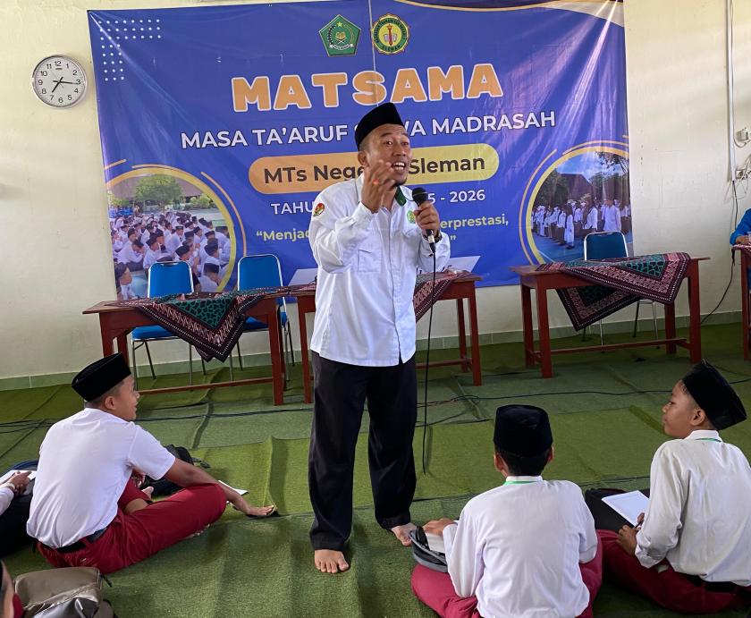 Matsama MTsN 3 Sleman Ajarkan Tata Tertib dan Adab Budaya Kebiasaan Kehidupan di Madrasah