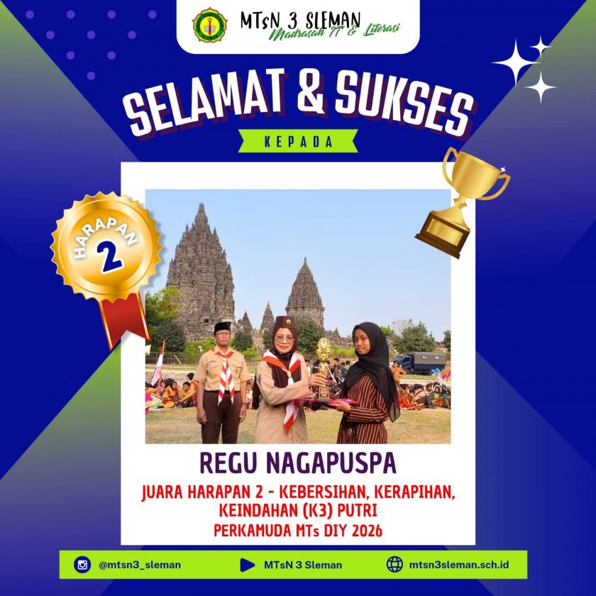 Naga Puspa Gaet Harapan 2 Lomba K3 pada PERKAMUDA DIY 2026