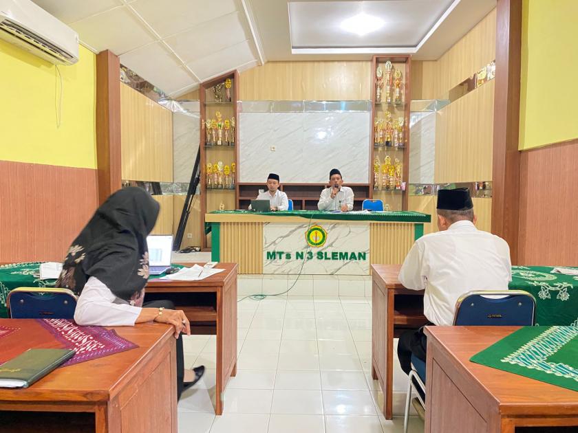 Matangkan Persiapan Manasik MTsN 3 Sleman 2025, Panitia Gelar Rapat Kordinasi