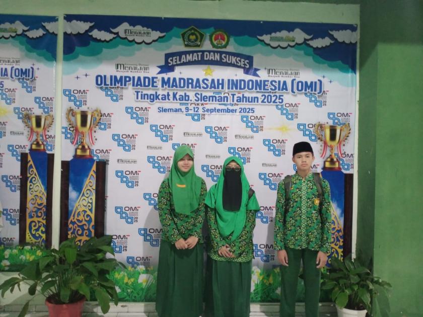 Tampil Percaya Diri, MTs Negeri 3 Sleman Panaskan Laga Olimpiade Madrasah Indonesia
