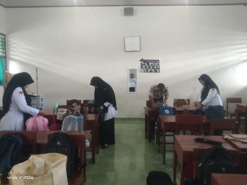 Rutinkan Sidak agar Disiplin, Siswa MTs Negeri 3 Sleman Semakin Tegak