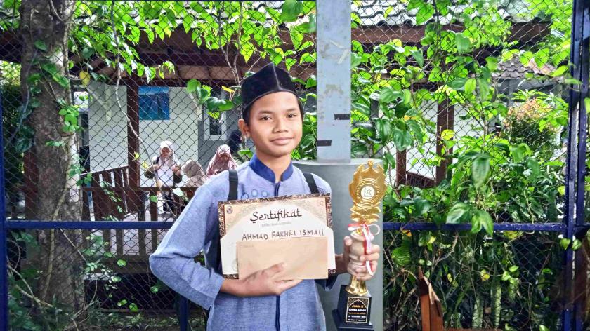 Siswa MTsN 3 Sleman Raih Juara 2 Lomba Adzan di SMA N 2 Yogyakarta
