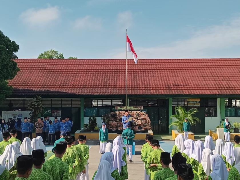 Khidmat, Upacara Peringatan Hari Kesaktian Pancasila di MTs N 3 Sleman